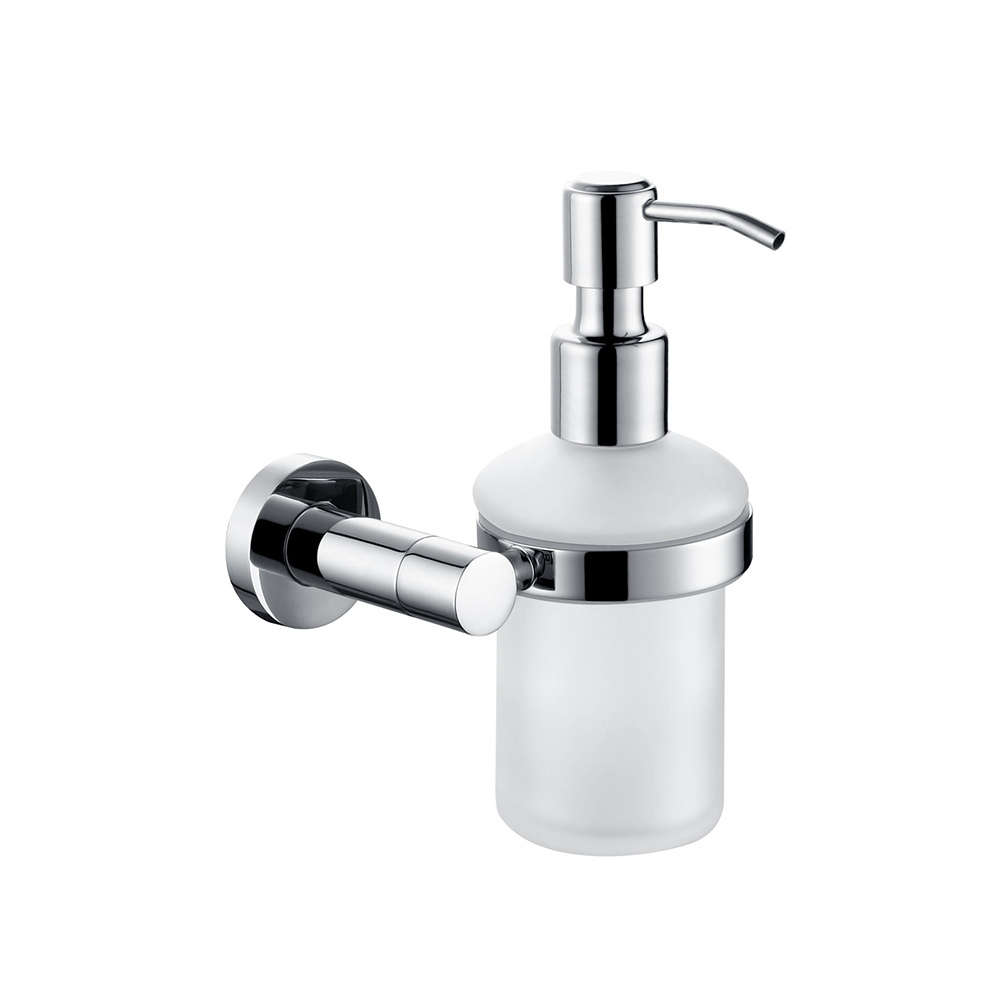 POUSSOIR SAVON MURAL CHROME